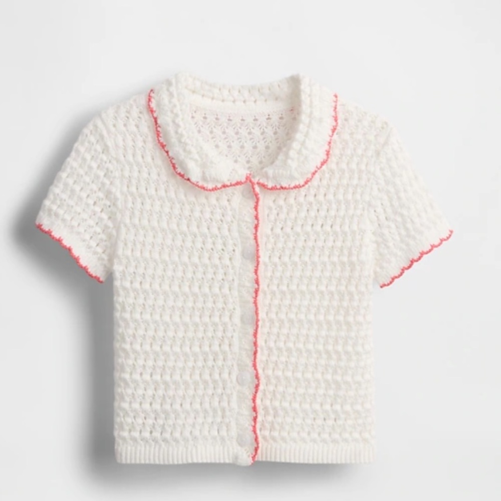 GAP baby & toddler crochet cardigan NWT 12-18 months